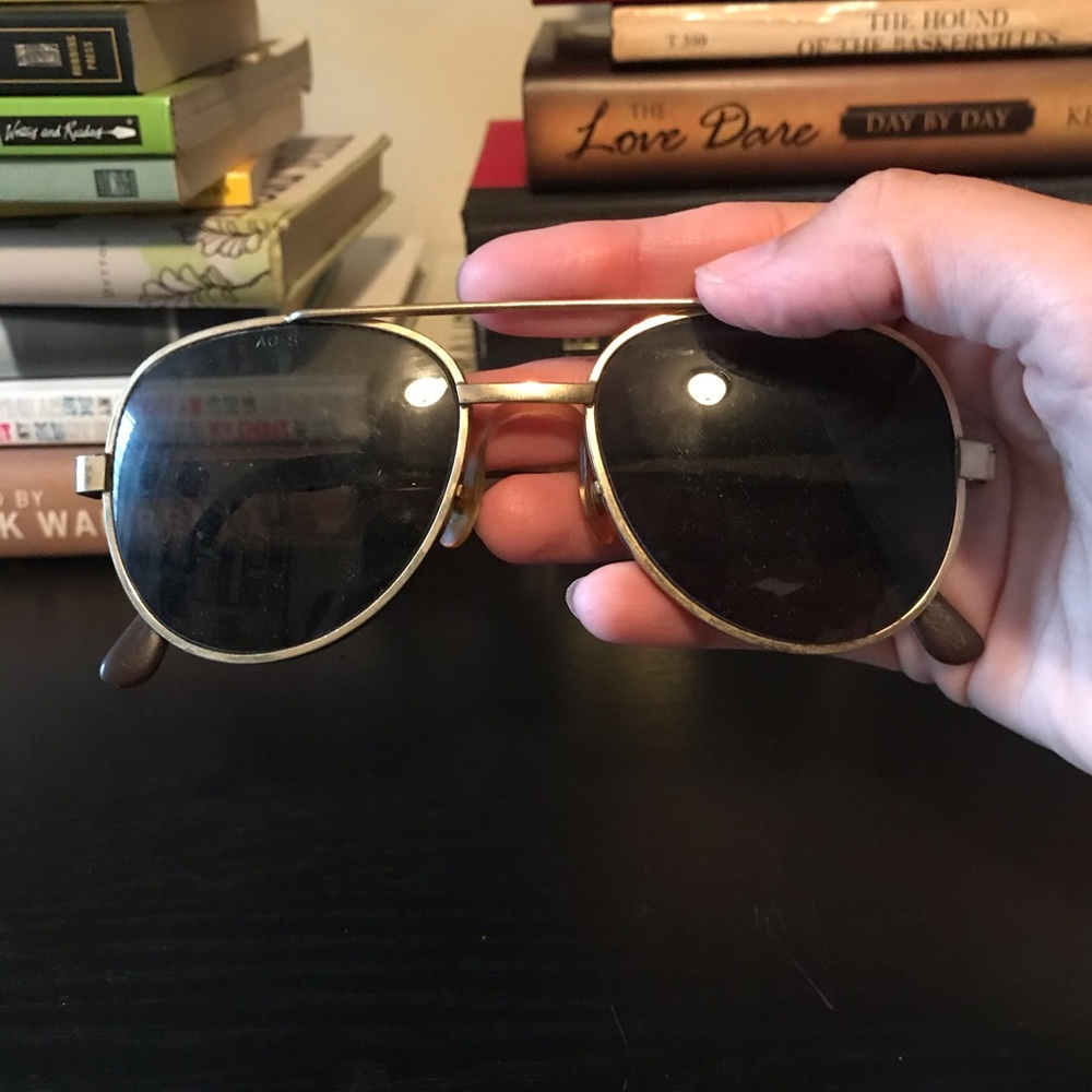 American Optical Vintage Aviator Sunglasses